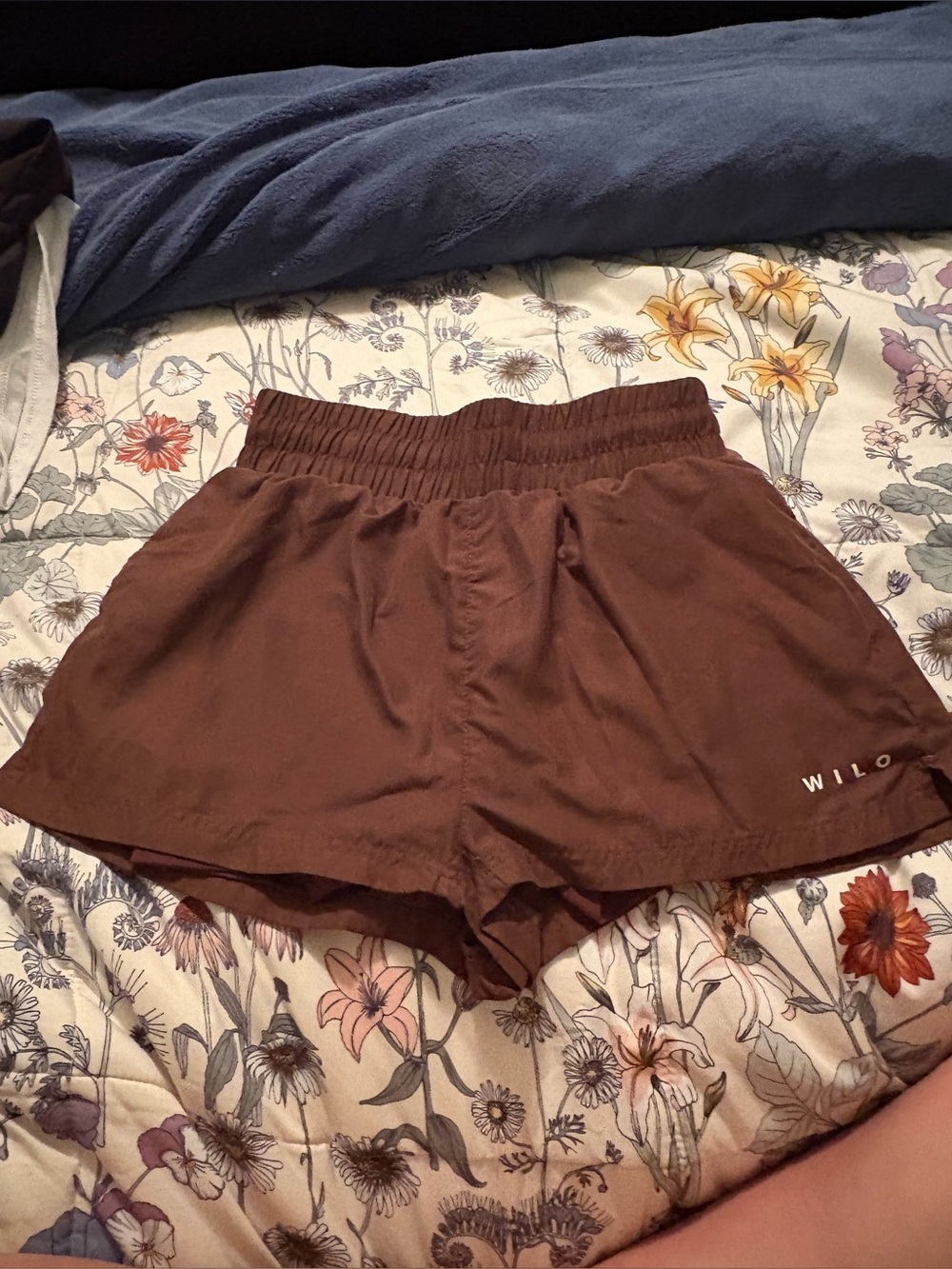 Willow Brown Active Running Shorts